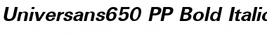 Download Universans650_PP Font