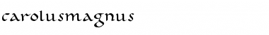 Download CarolusMagnus Font