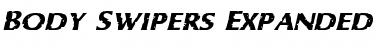 Download Body Swipers Expanded Italic Font