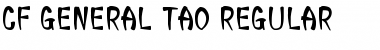 Download CF General Tao Font