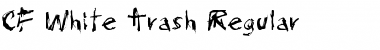 Download CF White Trash Font