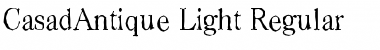 Download CasadAntique-Light Font