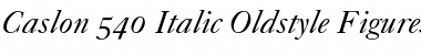 Download Caslon 540 RomanSC Font