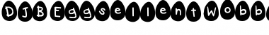 Download DJB Eggsellent Wobbly Font