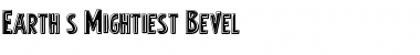 Earth's Mightiest Bevel Regular Font