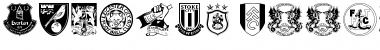 Download English Football Club Badges Font