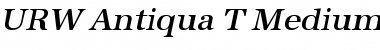 URW Antiqua T Regular Font