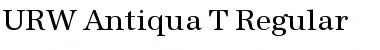 URW Antiqua T Regular Font