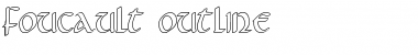 Download Foucault Outline Font