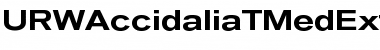 Download URWAccidaliaTMedExt Font