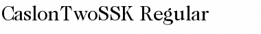 Download CaslonTwoSSK Font