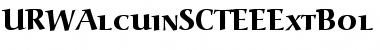 URWAlcuinSCTEEExtBol Regular Font