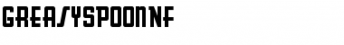 Download Greasy Spoon NF Font