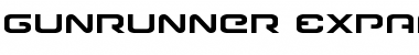 Download Gunrunner Expanded Font