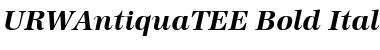 URWAntiquaTEE Bold Italic Font