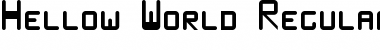 Download Hellow World Font