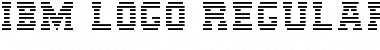 IBM Logo Font