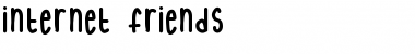 Download internet friends Font
