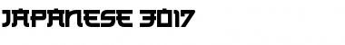 Download Japanese 3017 Font