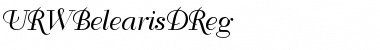 URWBelearisDReg Regular Font