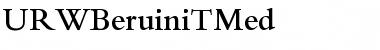 Download URWBeruiniTMed Font