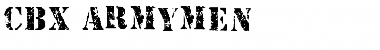 CBX-Armymen Regular Font