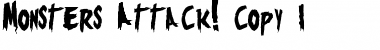 Download Monsters Attack! Font