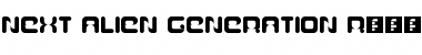 Download NEXT ALIEN GENERATION Font