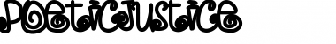 Download PoeticJustice Font