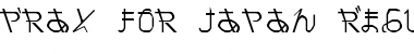 Download Pray for Japan Font