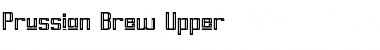 Download Prussian Brew Upper Font