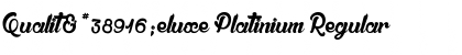 Download Qualit頄eluxe Platinium Font