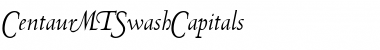 CentaurMTSwashCapitals RomanItalic Font