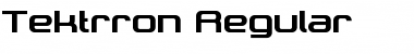 Tektrron Regular Font