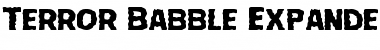 Download Terror Babble Expanded Font