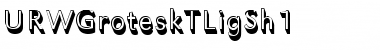 URWGroteskTLigSh1 Regular Font