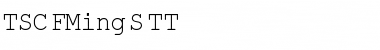 TSC FMing S TT Regular Font