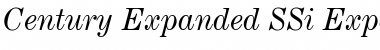 Century Expanded SSi Expanded Italic Font
