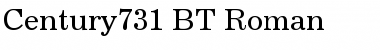 Century731 BT Roman Font