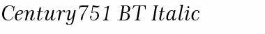 Download Century751 BT Font