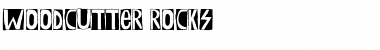 Download Woodcutter Rocks Font