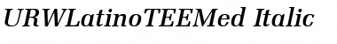 Download URWLatinoTEEMed Font