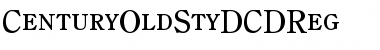 Download CenturyOldStyDCDReg Font