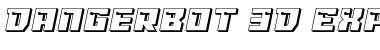 Dangerbot 3D Expanded Expanded Font