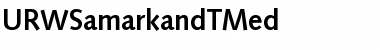 Download URWSamarkandTMed Font