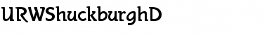 Download URWShuckburghD Font