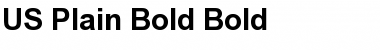 Arial Bold Font