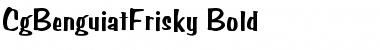 CgBenguiatFrisky Bold Font