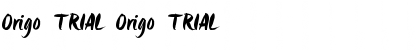 Download Origo_TRIAL Font