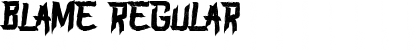 Download BLAME Font